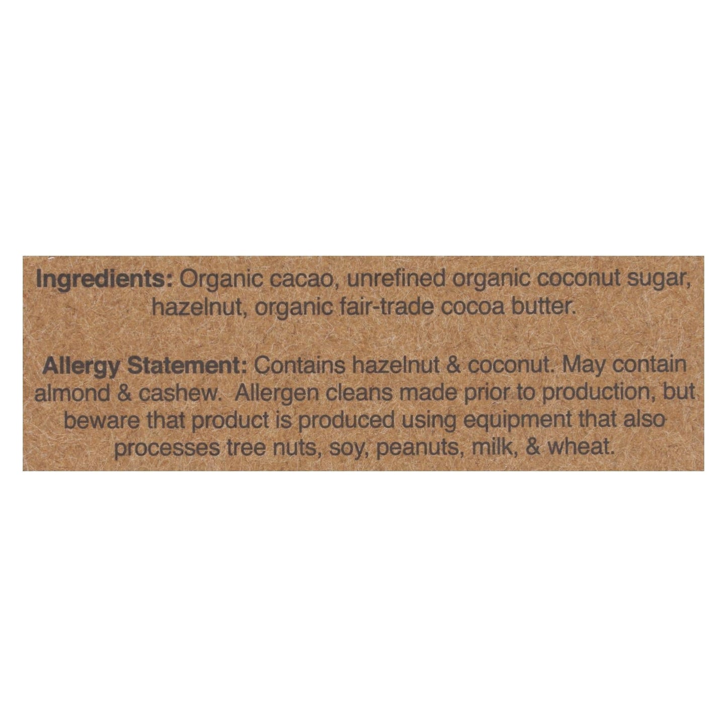 Hu - Dark Chocolate Bar Hazelnut Butter - Case of 12-2.1 OZ