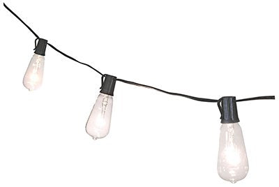 Christmas Lights Replacement Bulb Edison Style Clear 7-Watt 2-Pk.