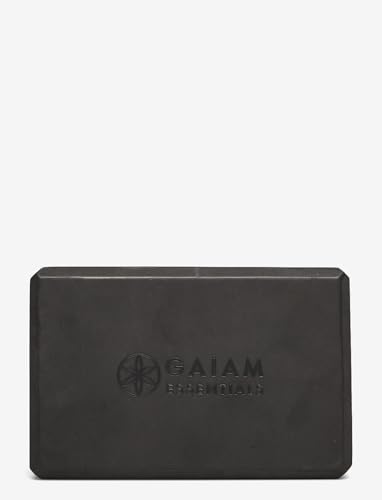 Gaiam Essentials Yoga Brick EVA Foam Block Accessories for Yoga, Meditation, Pilates, Stretching - 2 Pack