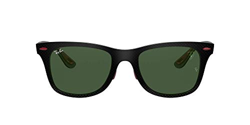 Ray-Ban Unisex Rb8395m Scuderia Ferrari Collection Square Sunglasses