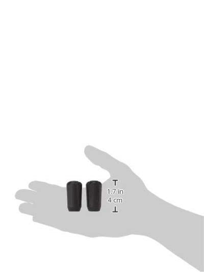 BLACK DIAMOND Trekking Pole Tip Protectors | Non-Marking TPU Tips | Enhanced Grip | Replacement Protectors for Poles
