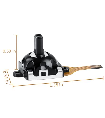 Ceozon Hall Effect Joystick Replacement Drift Repair Accessories 2 Pack Hall Electromagnetic Joystick Compatible with Rog ...