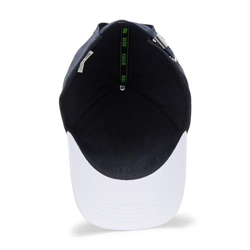 BOSS Mens Bold Logo Cotton Twill Cap