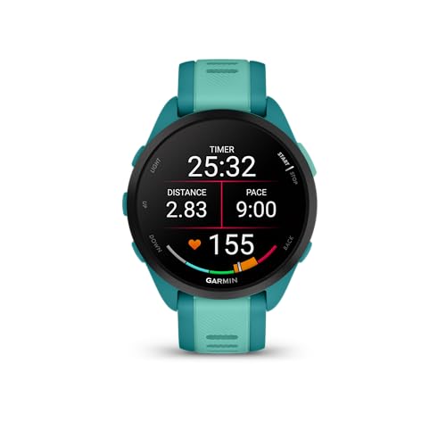 Garmin Forerunner 165 Music GPS Running Smartwatch, Fitness Tracker Smart Watch for Women and Men Bundle with Accessories...