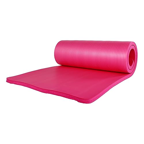 BalanceFrom 7-Piece Yoga Set with 71x24x1 Inches Extra Thick Mat and Carrying Sling – Includes 2 Blocks, Stretch Strap, 2 ...