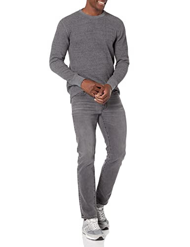 Amazon Essentials Men's Regular-Fit Long-Sleeve Waffle Shirt
