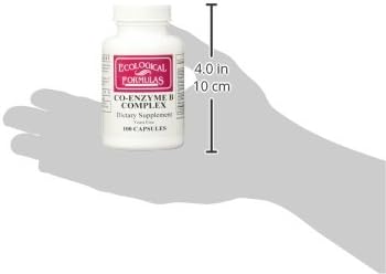 Ecological Formulas Co-Enzyme B Complex Capsules, Creamy White, 100 Count, 522021
