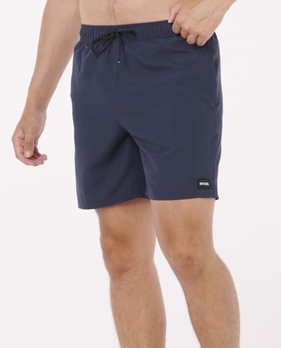 Rip Curl Mens 17" Volley Boardshorts – Elastic Waist Swim Trunks with Fast-Drying Stretch Fabric and Pockets