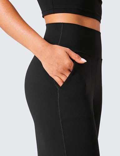 CRZ YOGA Butterlift Wide Leg Pants Pockets 29"/31"/33" - High Waisted Yoga Lounge Buttery Soft Comfy Casual Womens