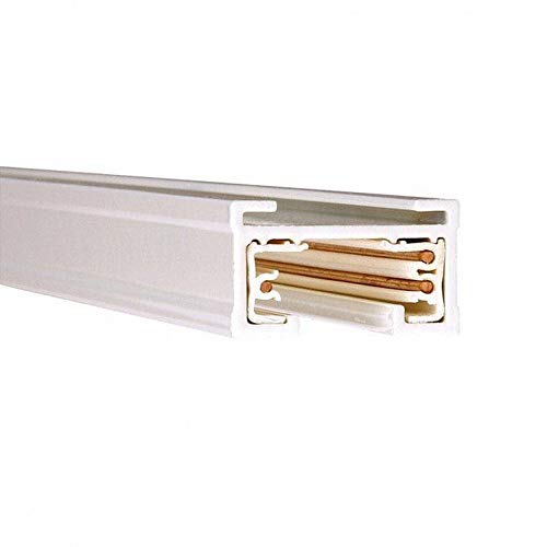 WAC Lighting J2-T4-WT Track Two Circuit Light Fixture, 4 Feet, White