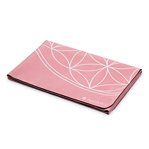 Navaris Foldable Yoga Mat for Travel - 1/16" (1.5mm) Thick Exercise Mat for Pilates, Workout, Gym, Fitness - Non-Slip Fold...