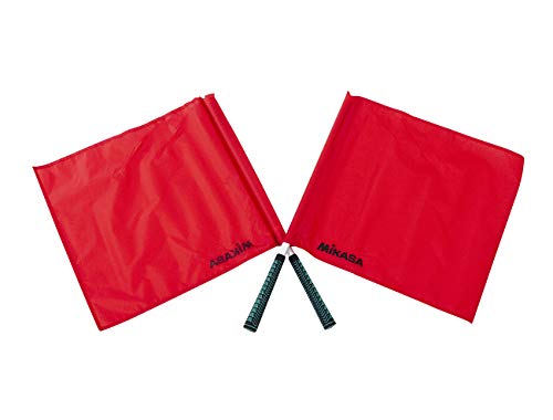 Mikasa Volleyball Line Judge's Flags,Red,Large