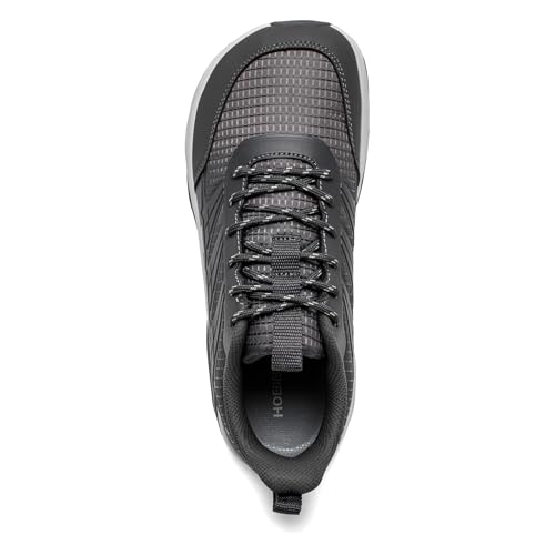 HOBIBEAR Men's Trail Hiking Shoes Wide Fit - Lightweight Low Top Breathable Sneakers for Walking, Trekking & Outdoor Adven...