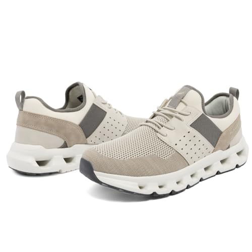 Nautica Mens Running Sneakers Sport Fashion Lace-Up Athletic Soft Shoes for Gym Tennis Men – Cushioned, Breathable, Lightw...