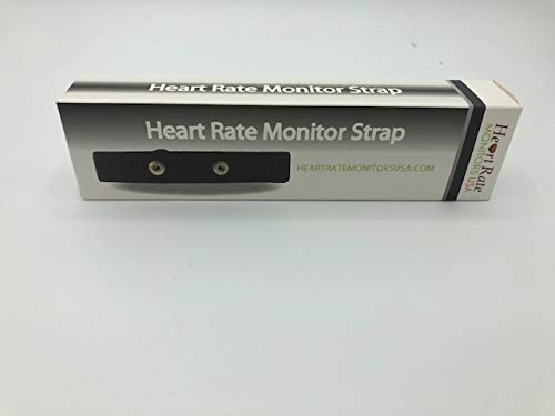 Heart Rate Monitor USA Replacement Soft Transmitter Strap (works with Polar H1, H7, H9, H10 and Polar Wearlink Models & Ga...