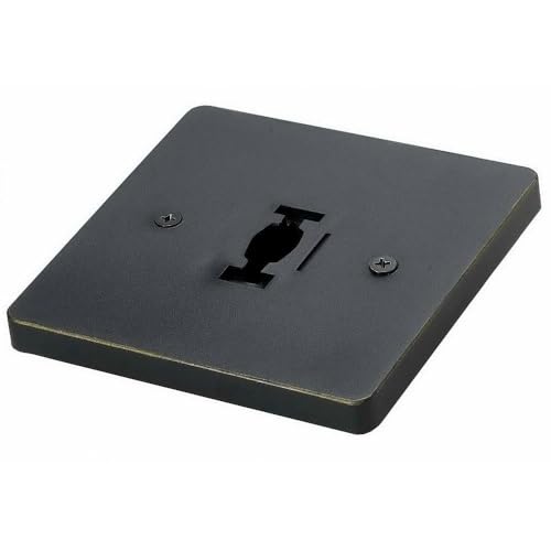 Cal MONOPOINT Line Voltage Fixture, Bronze, 4.7 x 4.7 x 0.5 in, Model HT-293-DB, Plastic Material