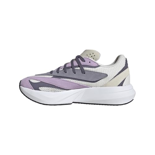 adidas Womens Lightblaze Lace Up Sneakers Shoes Casual - White