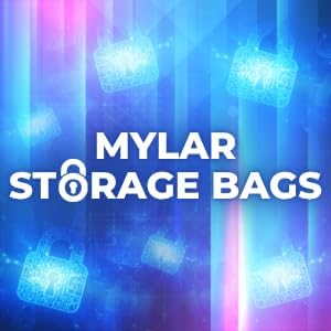 Mylar Smell Proof Bags - White/Clear - 1000 Count-5.25X3.75-1/8 Ounce - Packaging Bags - Mylar Bags For Food Storage - Resealable Bags - Storage Bag - Edible Packaging - Dry Herb Packaging