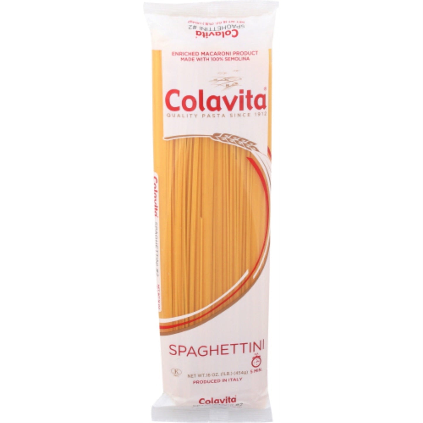 Colavita Pasta Spaguettini (Pack Of 20)