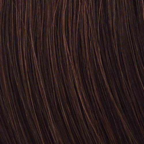 Raquel Welch Breeze, Short Textured Layers With A Feathered Bob Style Hair Wig For Women, R6/30H Chocolate Copper by Hairuwear