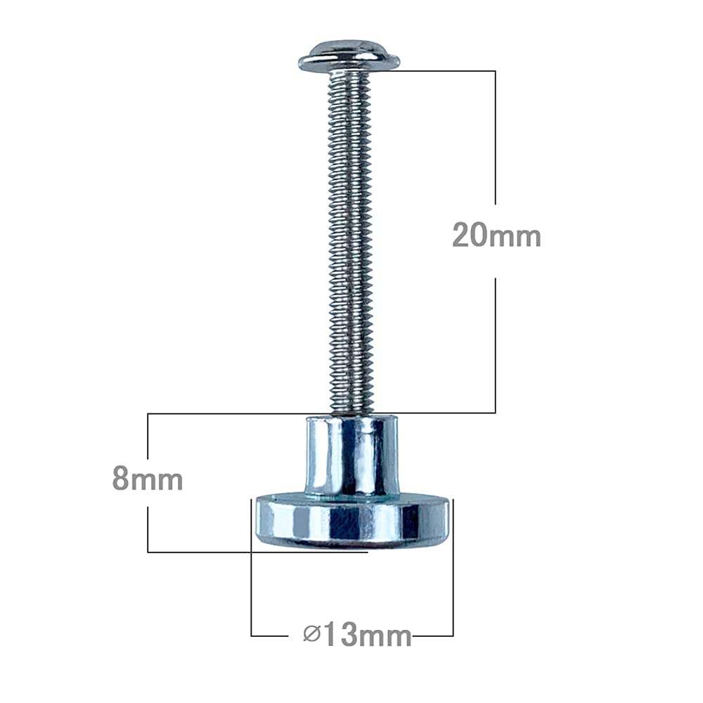 M3 Magnetic Screw Set, Suitable For Fixing 25Mm Thickness Cooling Fan On The Surface Of Various Electronic Products (5 Pack)