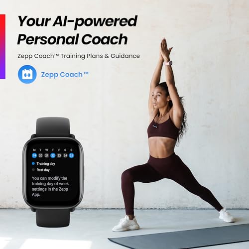 Amazfit Bip 6 Smart Watch 46mm, 14 Day Battery, 1.97" AMOLED Display, GPS & Free Maps, AI, Bluetooth Call & Text, Health, ...