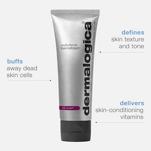 Dermalogica Multivitamin Thermafoliant, Face Exfoliator Scrub with Salicylic Acid and Retinol - Anti-Aging, Immediately Reveal S
