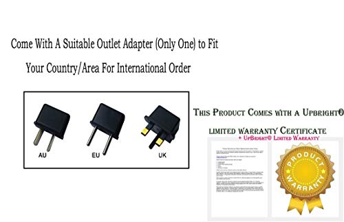 UpBright 26V AC/DC Adapter Compatible with Infinity PR Pro Endurance 12MG021131 Wireless Percussion Massage Device Deep Ti...