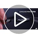 Pilotfish No Tail Adjustable Eyewear Retainer Cable Strap: Sunglasses, Eyeglasses, Glasses (16 Inch, Tactical Black)