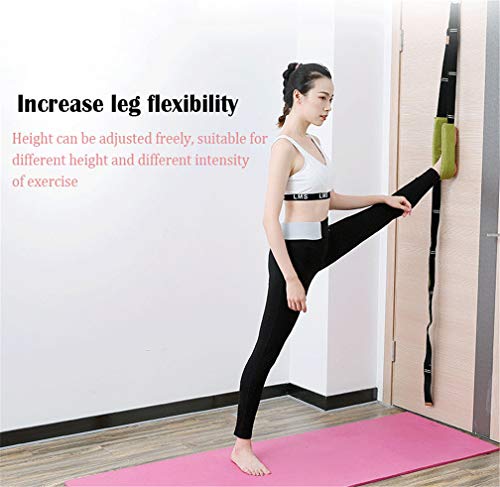 Back bend Assist Trainer - Improve Back and Waist Flexibility, Door Flexibility Stretching Strap, Home equipment for Balle...