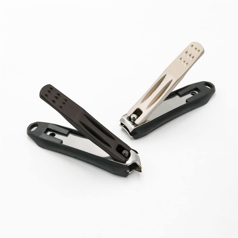 Nail Clippers, Stainless Steel Anti-Splash Nail Clippers, Nail Clippers with Flat Mouth Household File, for Manicure, Pedicure,