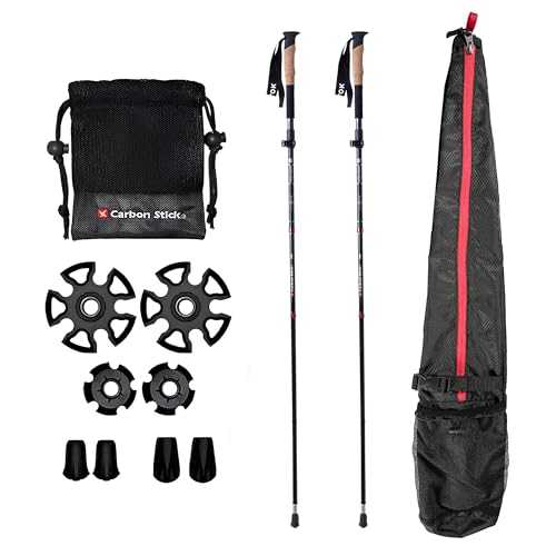 X Carbon Stick MX-2 PRO | X Carbon Tech Carbon Fiber Trekking Poles