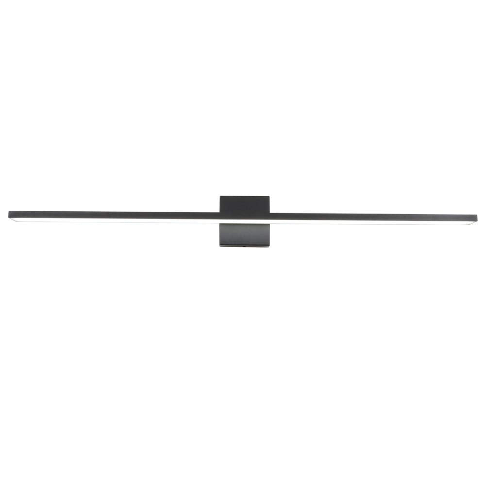 Ralbay 40-Inch Led Black Vanity Light 36W Aluminum Fixture, Cool White 6000K For Bathroom