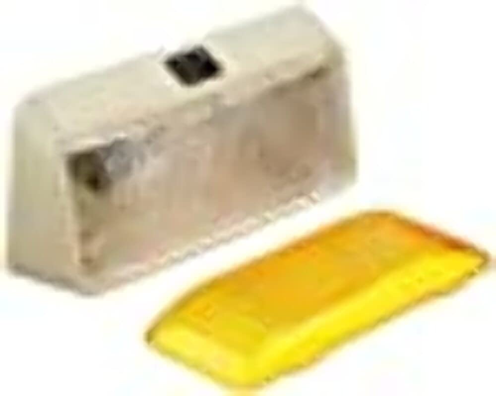 Peterson Porch & Dome Light With Switch Amber Clear Carded