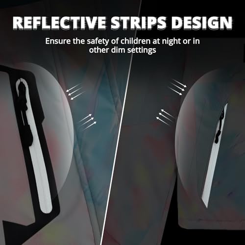 Simplee kids Girls Waterproof Snow Jacket Fleece Winter Windproof Ski Jackets for Toddler Girls Hooded Warm Coat