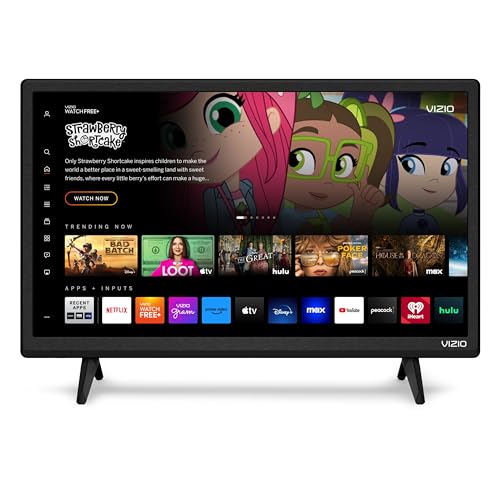VIZIO 24-inch D-Series Full HD 1080p Smart TV with Apple AirPlay and Chromecast Built-in Alexa Compatibility D24f-J09 2022 Model-New