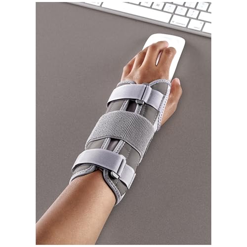 ACE Deluxe Wrist Stabilizer, Left Hand, Helps Relieve Symptoms of Carpal Tunnel Syndrome, Adjustable, Stabilizing, Firm Su...