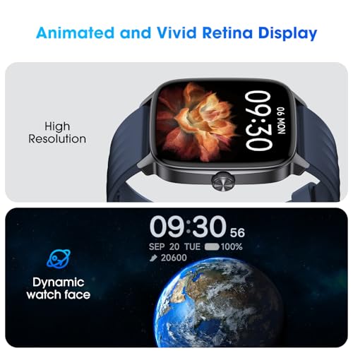 Pedometer Watch No APP/Phone Required, Waterproof Fitness Tracker Watch with Heart Rate Monitor, Large Screen with Pedomet...