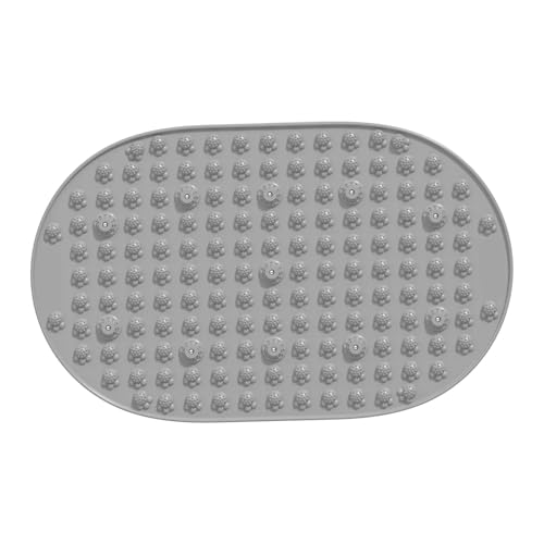 ChuYiElegance Foot Acupressure Mat Walking Toe Plate Pad Easy to Clean Reflexology Massage Feet Massage Pad for Running Fi...