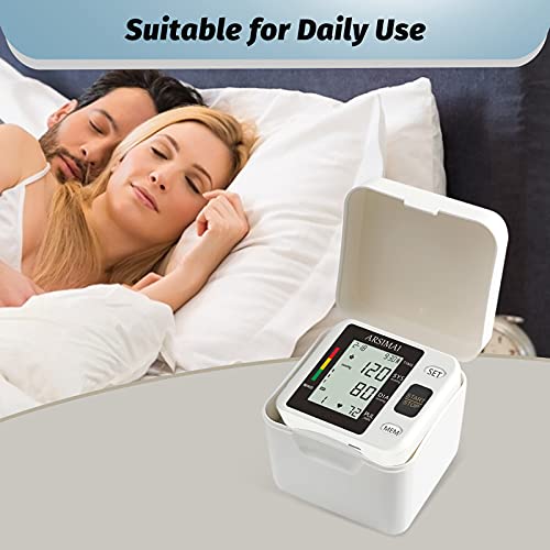 ARSIMAI Wrist Accurate Automatic High Blood Pressure Monitors Portable LCD Screen Irregular Heartbeat Monitor with Storage...