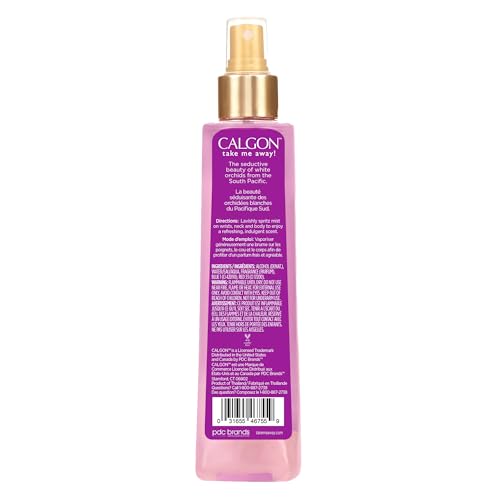 Calgon Fragrance Body Mist (Cotton Candy, 8-Ounce)