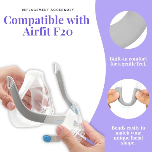 Lullapad Replacement F20 Frame for Air-fit Includes 2 Clips