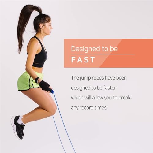 Jump Rope for Men & Women (Home Fitness Series) – Lightweight Fitness Rope for Smooth Cardio, Comfortable Grip, and Precis...