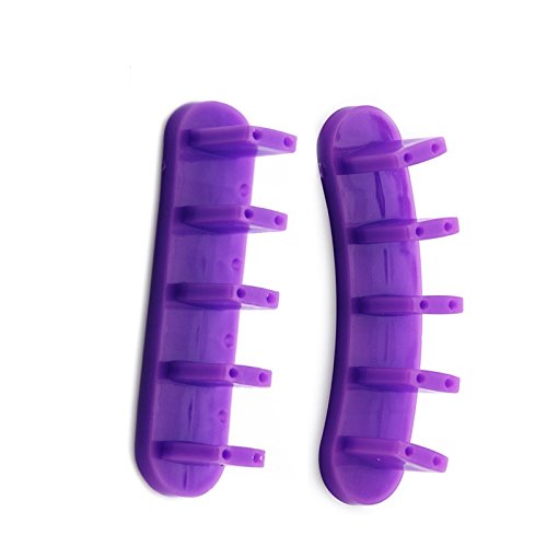 KADS 3pcs/set High Qulity Plastic Tip Stand for Practice Use Practice Training Nail Art False Tips Display Training Tool