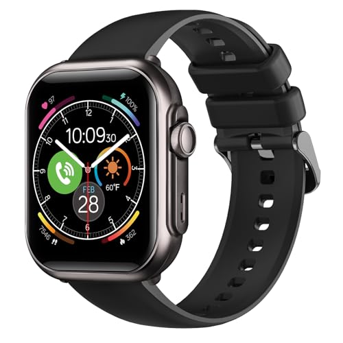 Banlvs Fitness Smart Watch for Men Women: 1.85" Smart Watch with 30 Days+1000 mAh Battery Life Make/Recive Call Heart Rate...