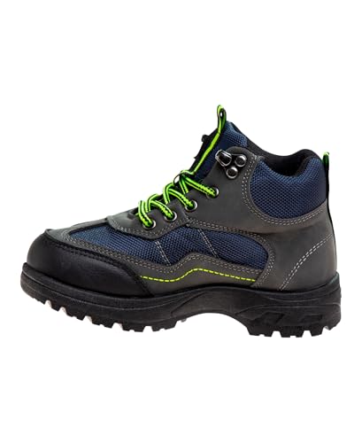 Avalanche Boys Hiking Boots Outdoor Trekking Walking Climbing Work Boots Lace Up Ankle High For Little Kid 11-13 Big Kid 1-5