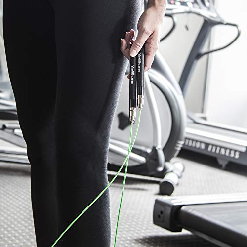 Bear KompleX Speed Jump Rope - Adjustable Tangle-Free Skipping Rope, Lightweight Handles, Smooth 360° Swivel Bearings, 2 S...