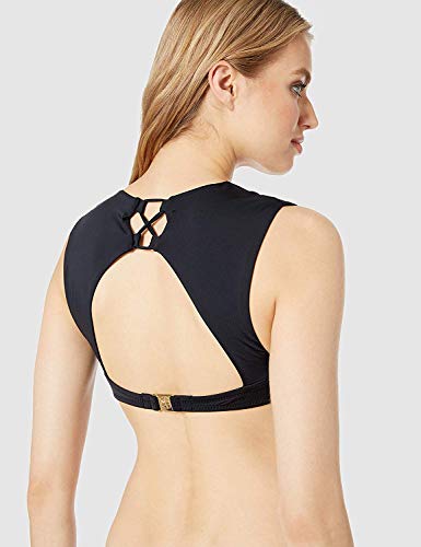 Trina Turk Women's Underwire Cap Sleeve Hipster Bikini Swimsuit Top