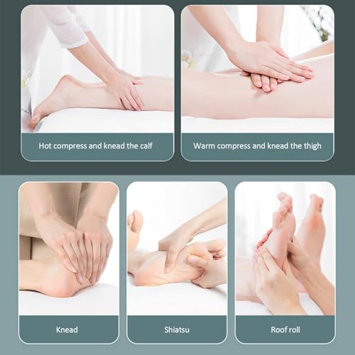 Full Body Massage Mat with Heat | 3D Lumbar Traction & Relaxation | Shiatsus Neck Massager with Massage Points | Electric ...