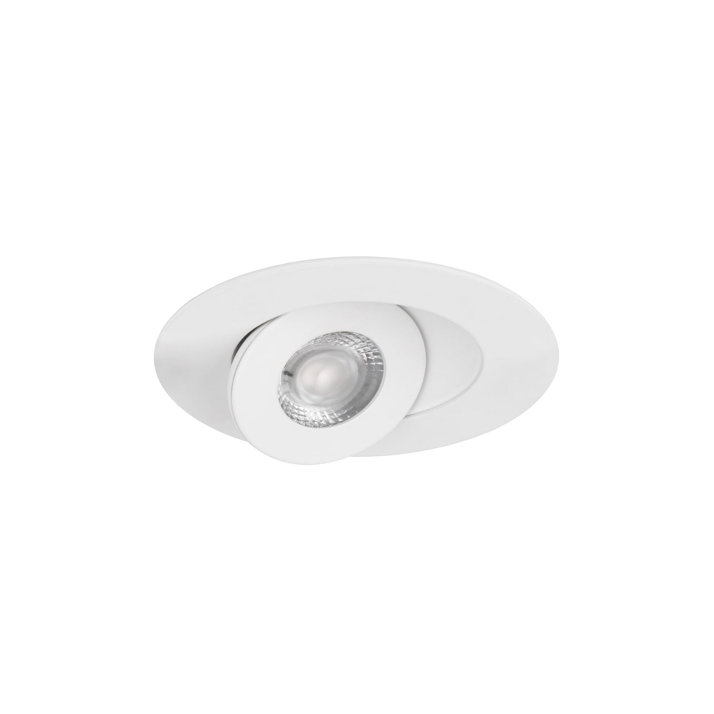 Wac Lighting Lotos 2In Led Round Adjustable Recessed Light 3000K Warm White 6W 530 Lumens Ic-Rated Airtight 120V-277V Universal In White (Pack Of 24)